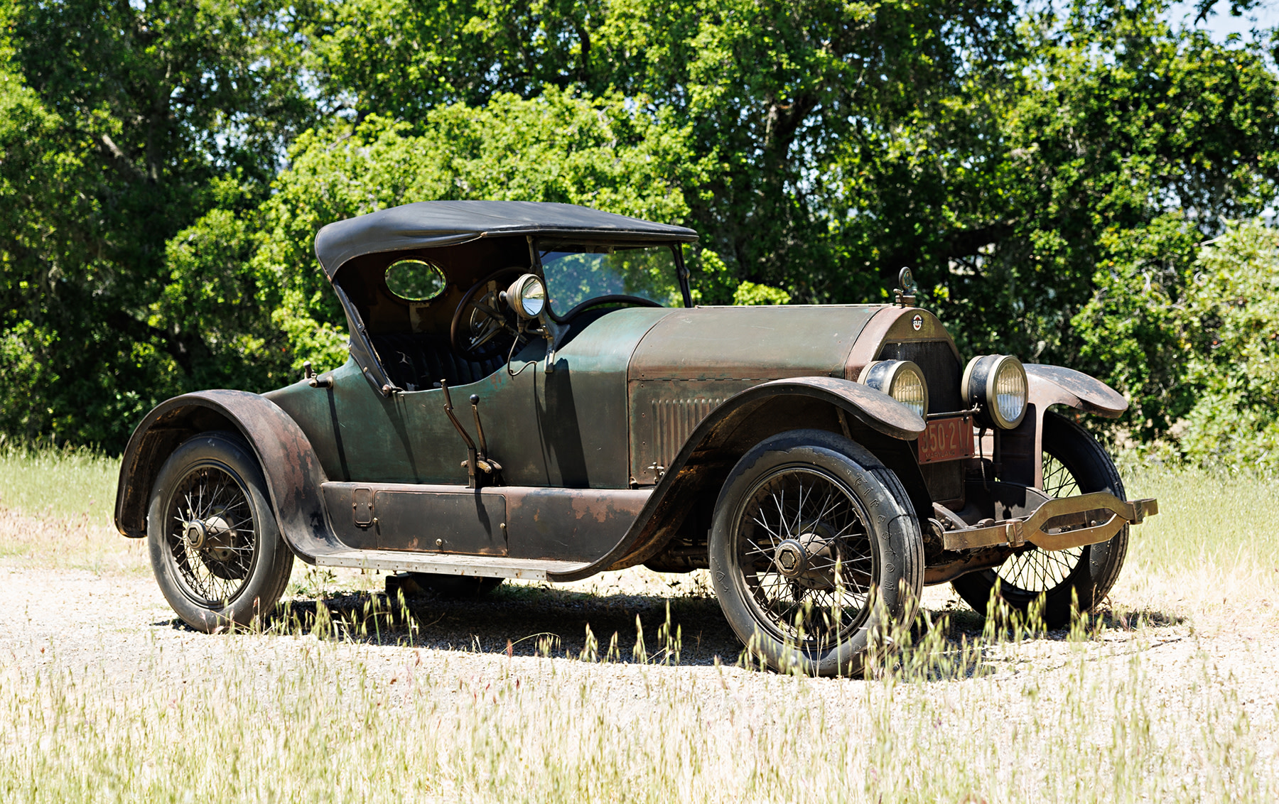 Franklin Mint 1915 Stutz Bearcat Roadster Model Car sold at